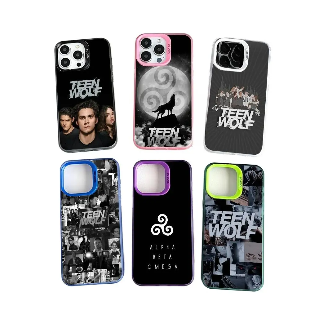 Teen Wolf Phone Cases For iPhone 17 Promax Pro Air 16 Plus 15 14 13 12 11  Plating Shockproof Protective Cover Protection - TikTok Shop