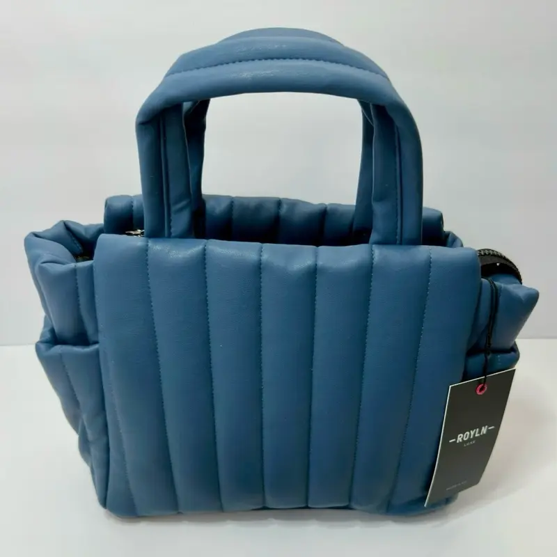 Think Royln Luxe Tote Denim- Brand New Sealed - NYC Designer Bag”