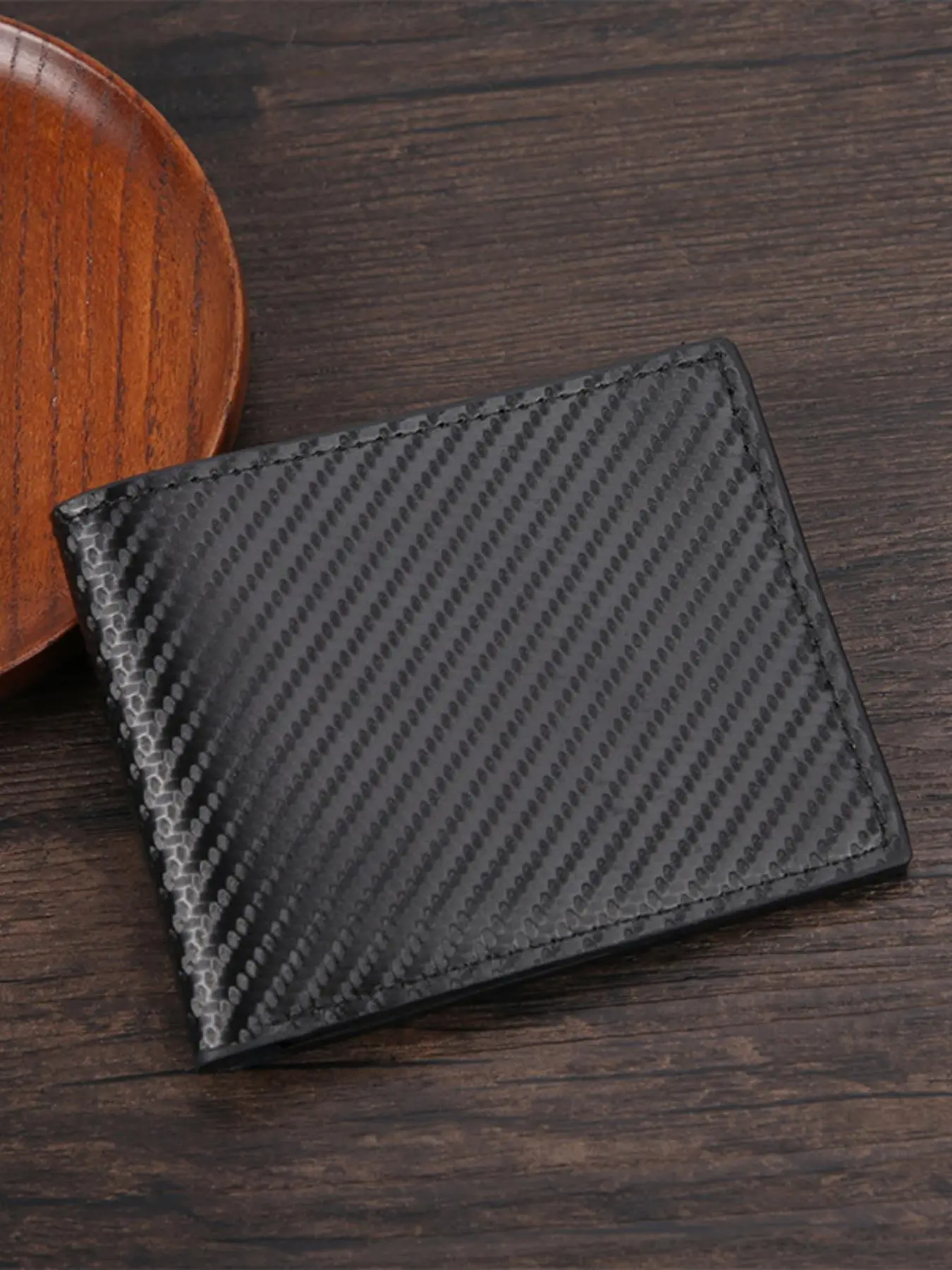 Men's Minimalist Bifold Wallet, Durable Bifold Wallet, Casual Simple Style Wallet, Multi Card Slot Card Holder for Men for Daily Use, Wallet Cards Storage, Bifold Cardholder