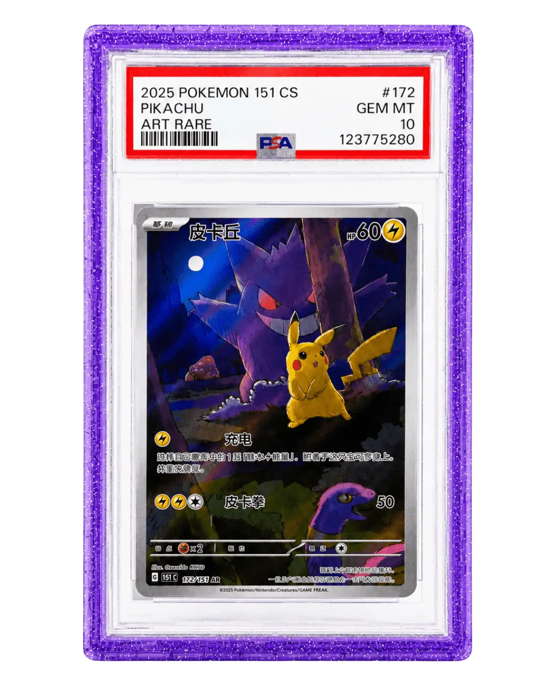 HardGuard® Amethyst Gemstone PSA Slab Guard