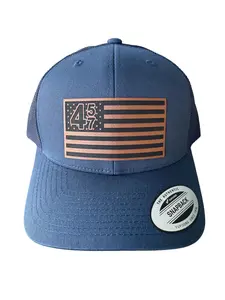 Trump 45 47 American Flag Trucker Hat for Men, Women