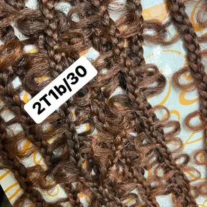 Butterfly Jungle Box Braids 24 in - clip hair extensions claw  clip