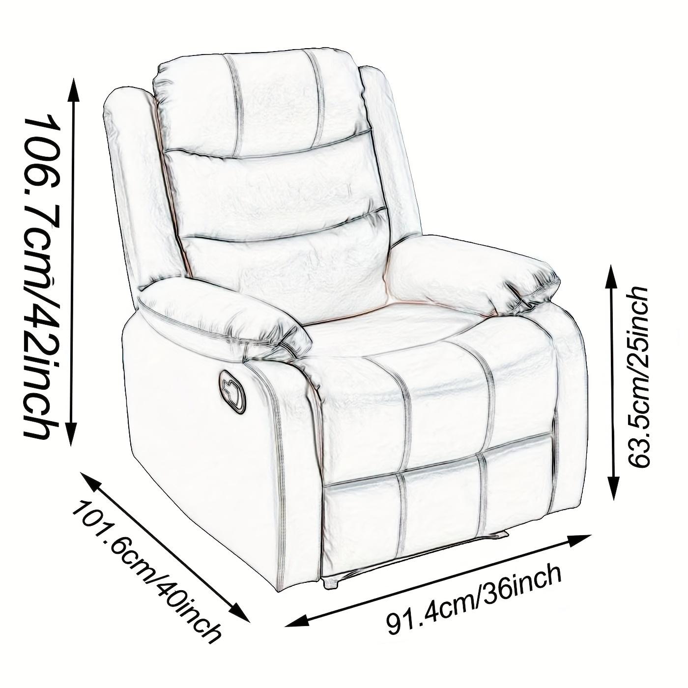 wokire Heavy Duty Plastic Recliner Cover Pets | Cat Dog Scratching Protector Clear Vinyl Waterproof Sofa/Couch Covers,Furniture Living Room Chairs for Storage and Moving 36" W - Armchair（2 Pack）