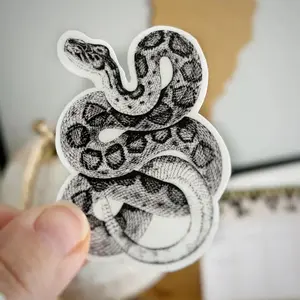Detailed Snake Vinyl Sticker