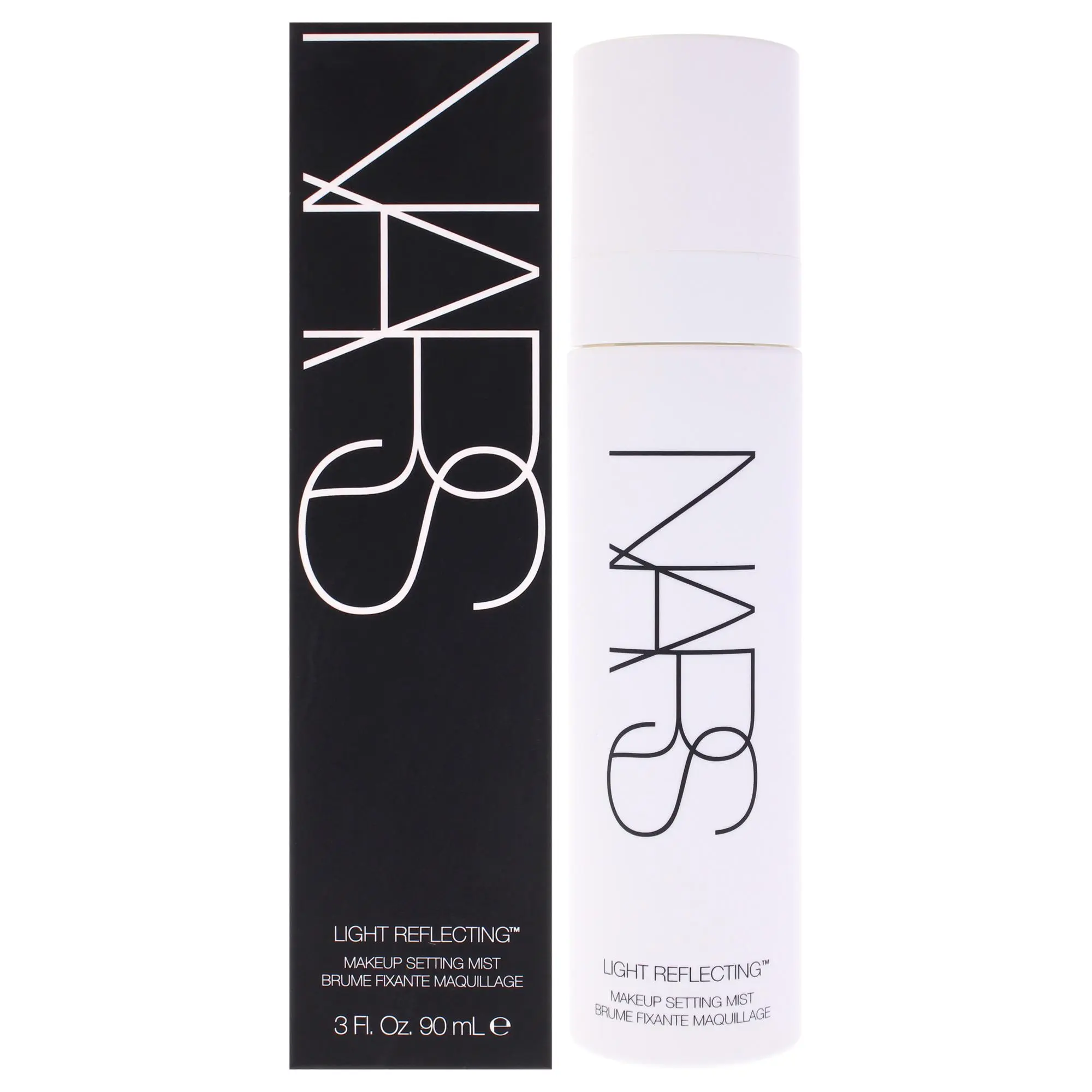 NARS Light Reflecting Cosmetic Setting Mist - Women's 3oz Spray On Mist Bottle, Flawless Finish, Single Unit