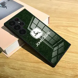 Green J-John Truck Deeres Protective Phone Case Accessories for S25 Ultra Samsung Galaxy S26 S24 Fe S22 S20 Plus S23 21 Fe Note 20 Ultra Glass Cover