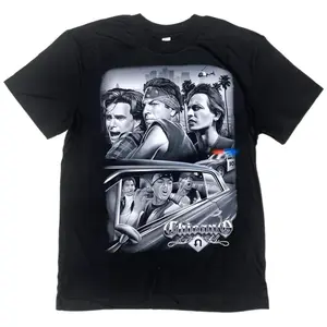 Vatos Locos U Turn T Shirt Cotton Menswear Tshirt Shortsleeve