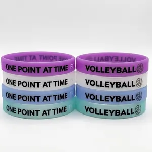 Pulex Motivational Volleyball one point at time Wristbands for Men Women & Teens Unisex Adult Bands in Multiple Colors