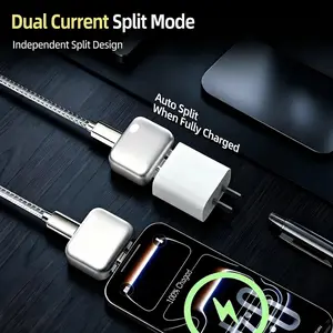 Full Charge Separator, Ai-Powered Automatic Disconnection, Smart Charging Device, Ensures Safety & Efficiency, Ideal for Home Use