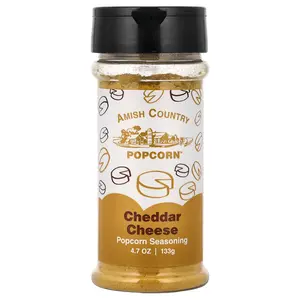 Amish Country Popcorn Popcorn Seasoning, Cheddar Cheese, 4.7 oz (133 g)