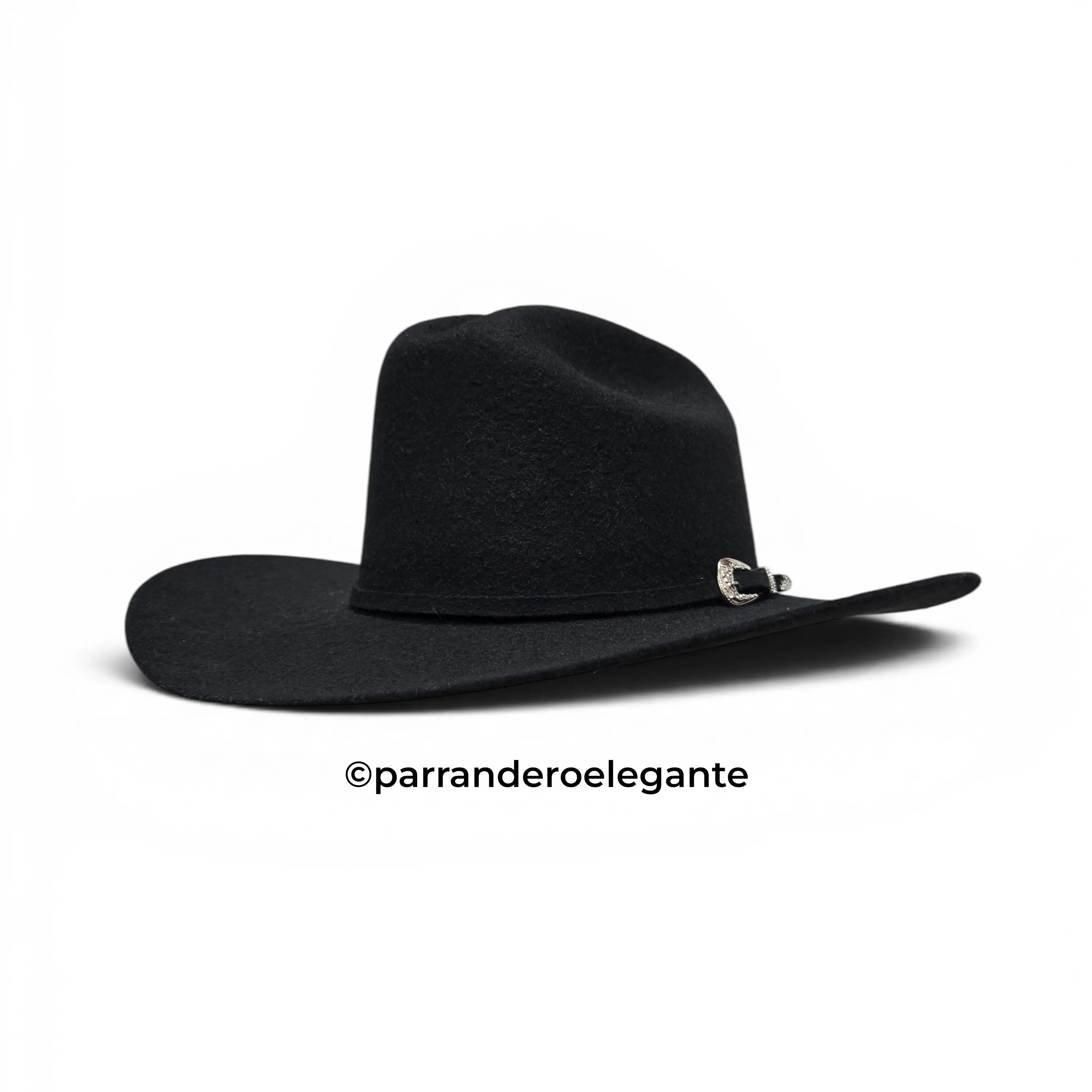 Tennessee Hats 50x Fantasma Texana Wool Felt Hat - Black