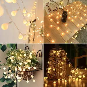 LEONLITE HOLIDAY DECORATION COZY GLOBE FAIRY LIGHTS (WARM) - PLUG-IN