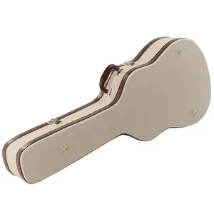 Glarry 41 inch Flat Surface Classical Guitar Microgroove Hard Shell Case