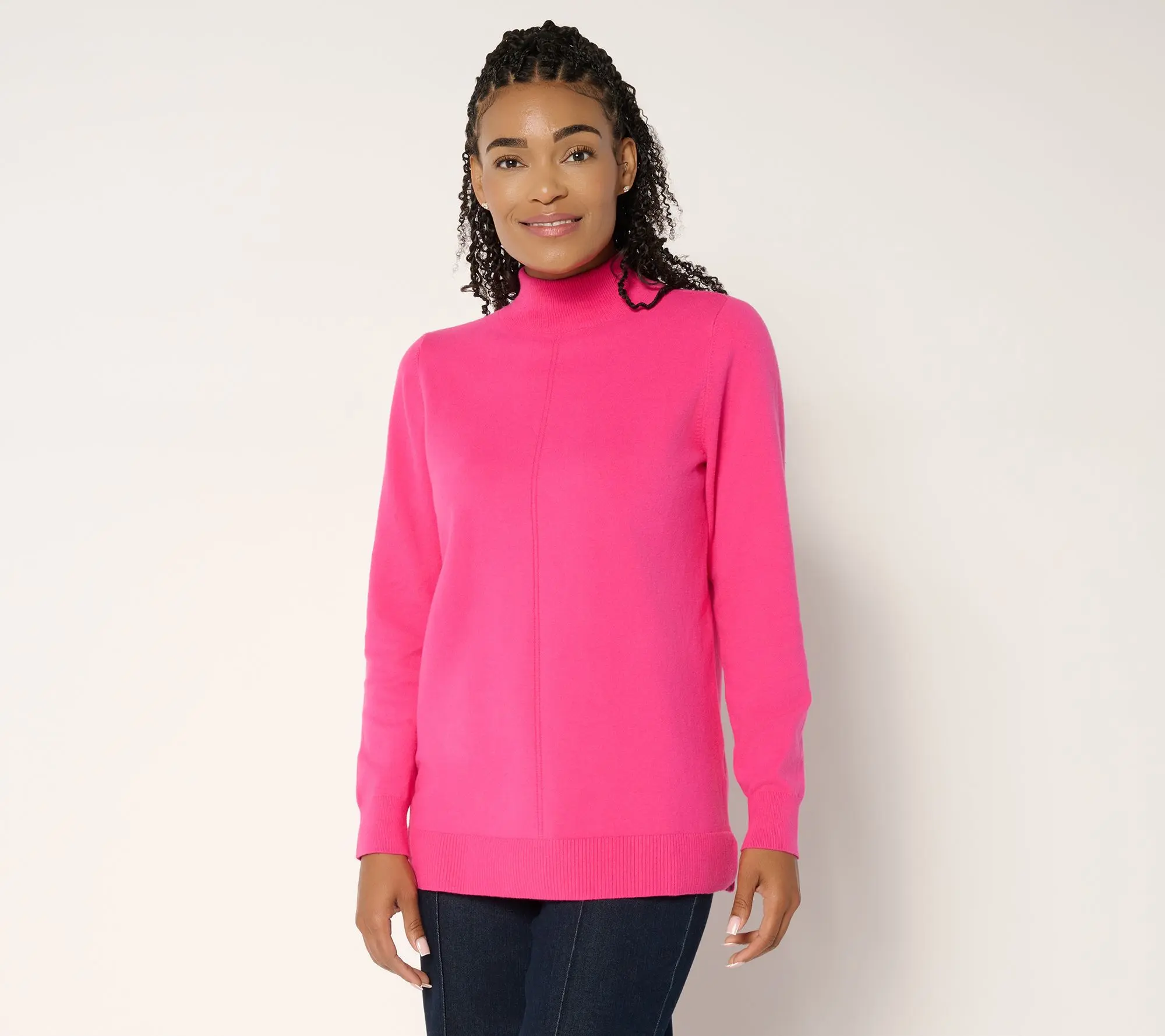 Brandis Dress Out Loud Smoothing Mock Neck Sweater