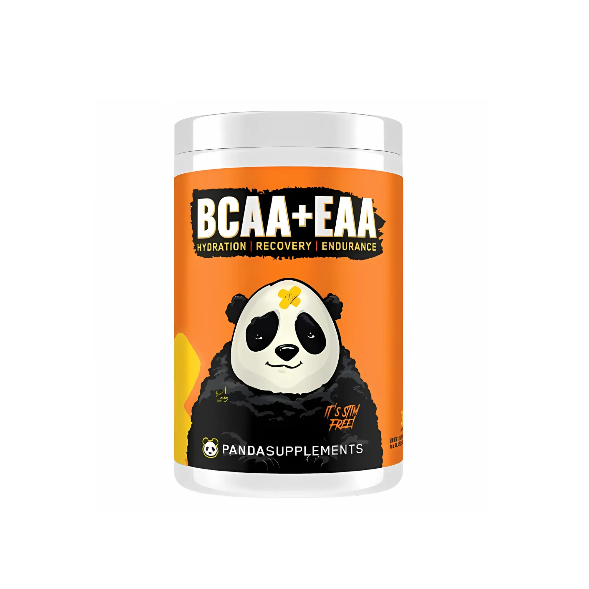 PANDA SUPPLEMENTS Edible Dietary Liquid BCAA + EAA Fitness Supplement with 5g BCAAs Blend, 3g EAAs, 500mg Coconut Water Concentrate, 60mg Sodium, 87mg Phosphorus, Natural Aquamin S Sea Minerals - Stimulant-Free Muscle Recovery Drink - 30 Servings