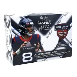 2023 Wild Card Auto Mania Pro Look Football Hobby Boxl