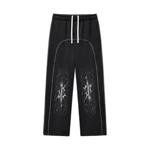 Star'd Baggy Sweat Pants