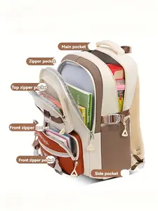 Laptop Backpacks 15 Inch, Laptop Compartment Backpack, College Backpack for Kids & Adults, Traveler Essentials Backpack, Durable Design, Perfect for Daily Use, Stylish & Functional