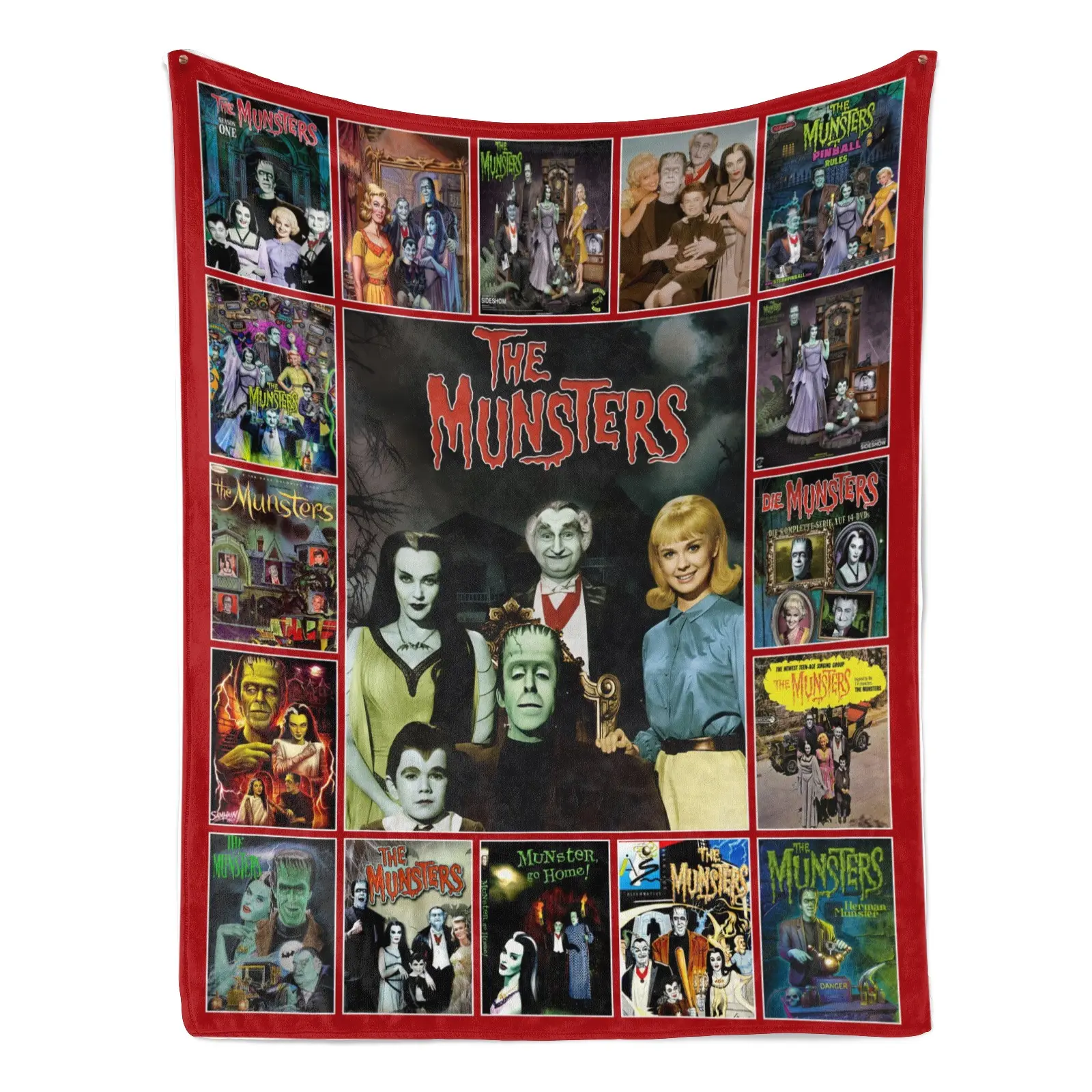 The Monster Squad Blanket  Soft Funny Throw Blanket Cozy Lightweight Plush Portable Cover Blanket For Sofa,Warm Gift For Birthday,Christmas,Multiple Blanket