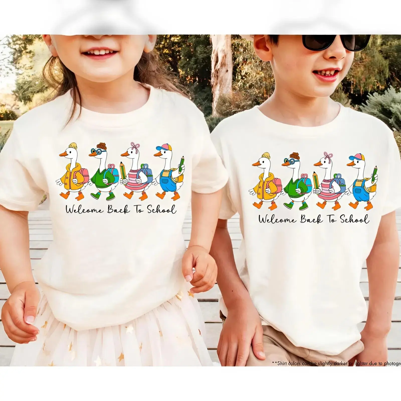 Welcome Back To School Goose Youth and Adult Shirt, Silly Goose Student Shirt, Back to School Youth Shirt, First Day Of School Gift for Youth, First Day Of School Shirt, Student Graphic Tee, Back to school Shirt, Youth clothing , By Colonial Shop