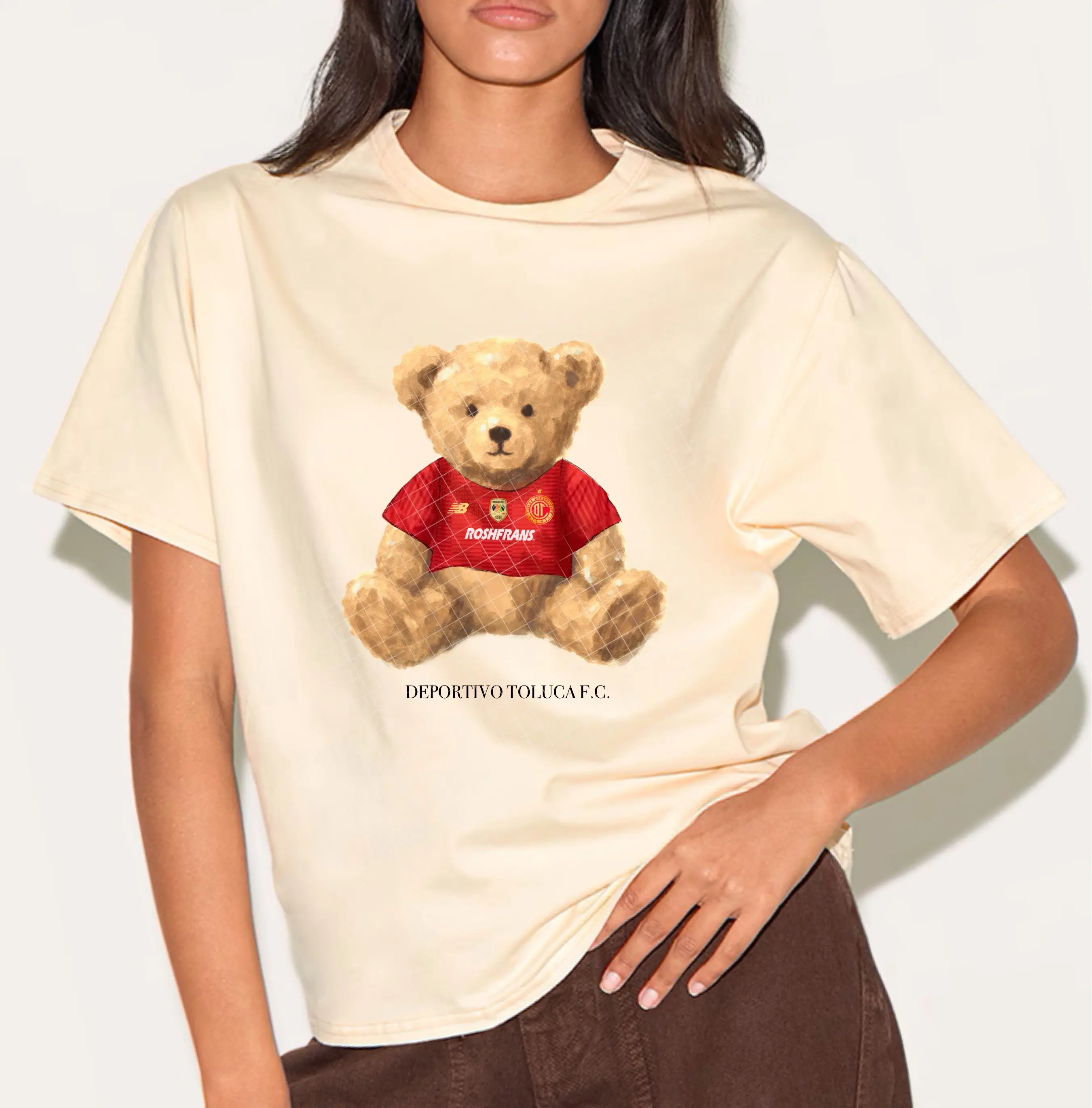 Toluca Teddy T Shirt Comfort Colors Tee Ivory