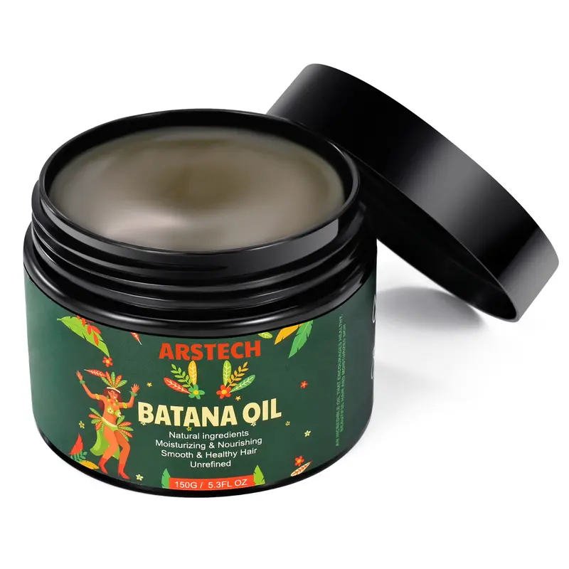 Raw Batana Oil for Hair Growth Natural Organic Batana Oil Odorless 5.3oz Prevents Hair Loss, Eliminates Split Ends & Increases Shine Promotes Hair Thickness for Women & Men Hair Care Oil from Honduras