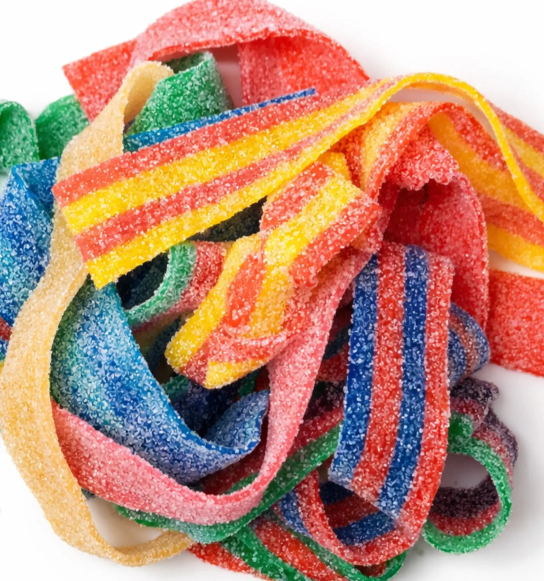 1lb Sour Power Belts - Sweet and Tangy Flavor Assortment Vegan GMO & Gelatin Free Made in the Netherlands Perfect for Any Occasion