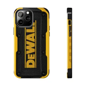 DEWALT Jobsite Radio Style Phone CaseCompatible with iPhone 17 16 15 14 13 12 11 8 SE XR X XS Max Pro Plus