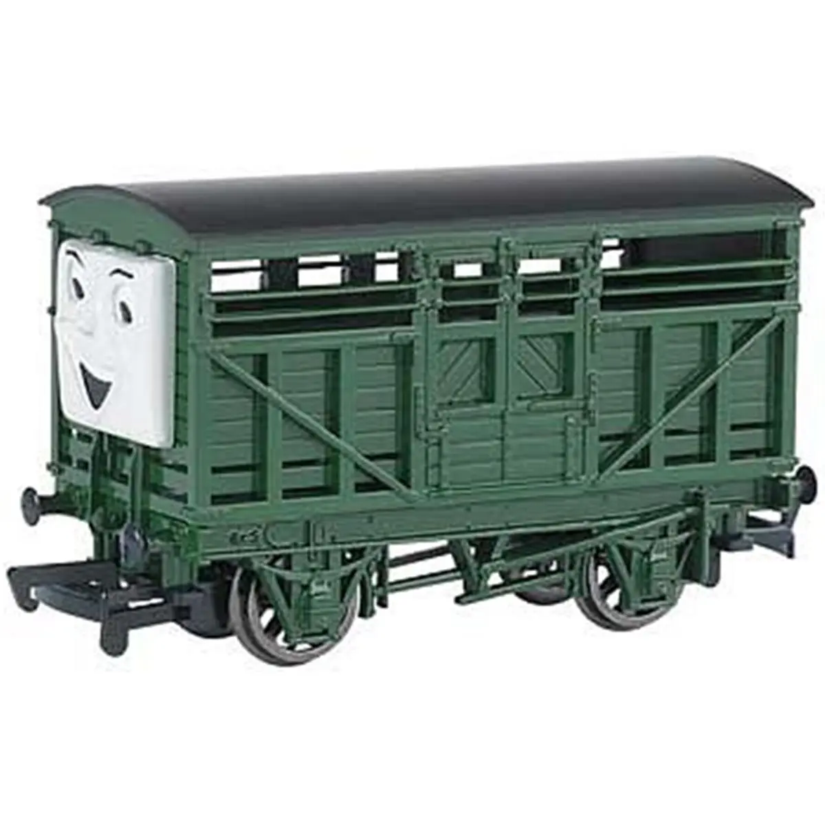 Bachmann Williams HO Scale Thomas Troublesome Truck No.3 - 4 Metal Wheels, International Style Hook Coupler, Compatible with Bachmann's E-Z Track, Suitable for OO Scale Track Use