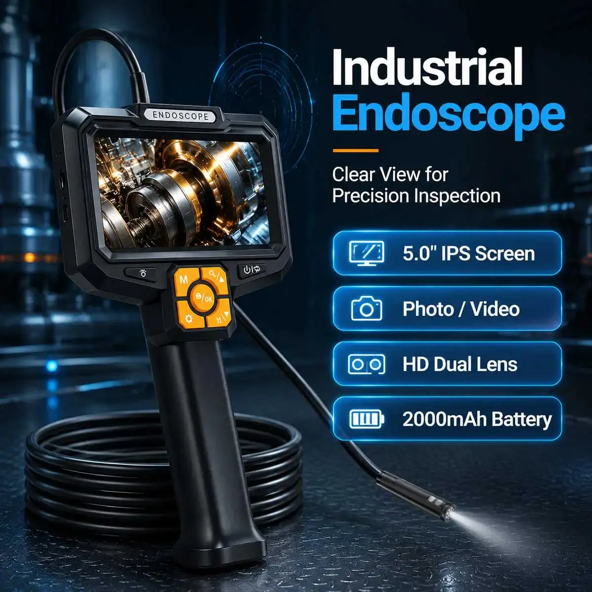 Industrial Endoscope Camera