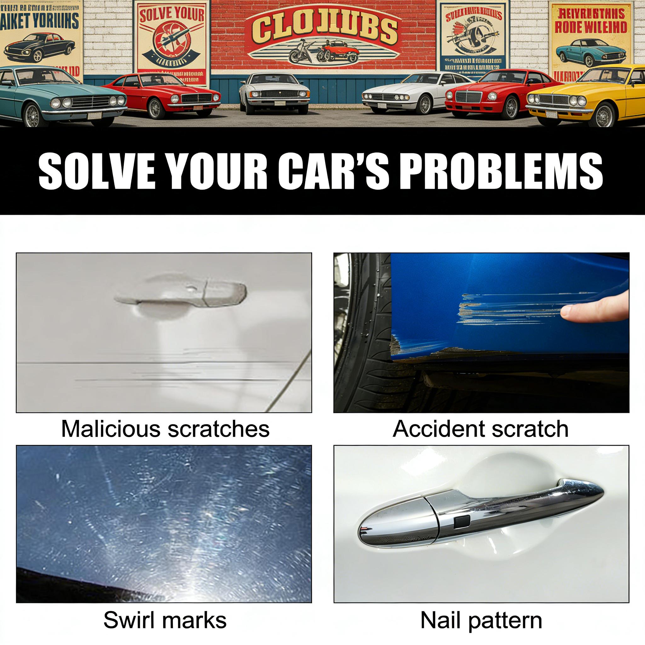 Rayhong Car Scratch Wax - Paint Protection, Polishing, Scratch Removal, Care, Paint Repair, Cleaning, Stain Removal, and Abrasive Agent