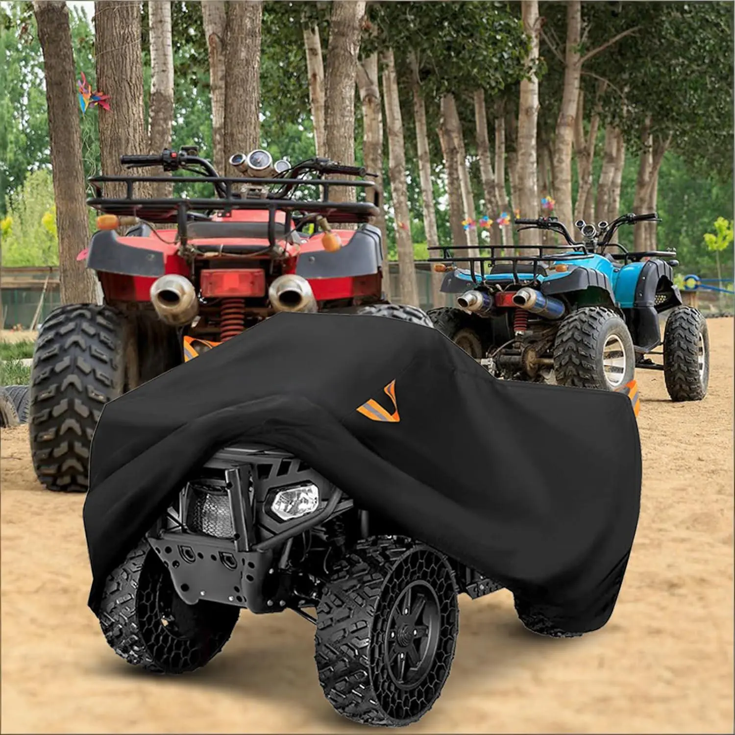 Waterproof Quad ATV Cover Universal All Weather UV Protection M Size US Stock