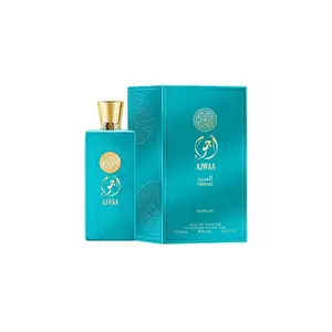 NUSUK Ajwaa Turquoise Unisex EDP - 100ml (3.4oz) Exotic Fragrance with Vanilla, Patchouli Base