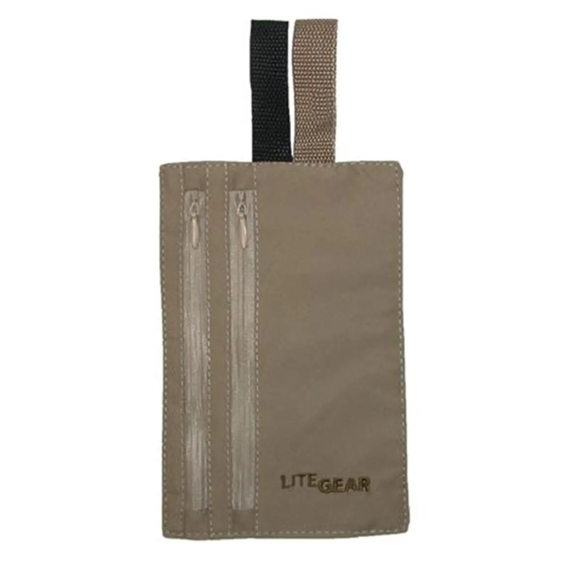212 MAIN RFID Protection Microfiber Hidden Pocket, Tan (Men's Wallet Accessory for Luggage & Bags)
