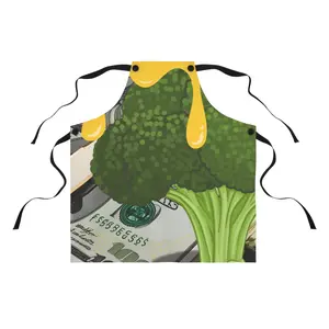 Broccoli Apron - Funny Kitchen Gift, Cooking Apron for Chefs, Foodie Apron, Unique Kitchenware