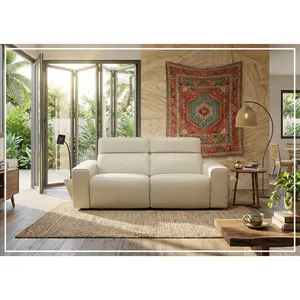 Klaussner Lorenzo Leather Sleeper Sofa