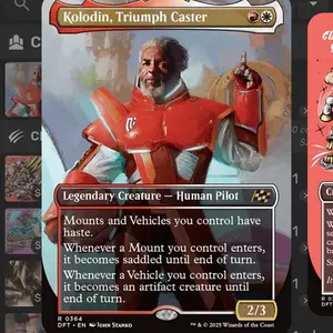 Vehicle commander deck!