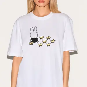 Cute Miffy Shirt & Sweatshirt, Cute Indie Inspired Shirt, Unisex Shirt, Birthday gift for Men Women