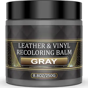 2025  Advanced Leather Recoloring Balm,Gray Leather Repair Kit for Furniture,Leather Dye Filler,Couch  and Repair,Leather Color Restorer for Couches,Leather Scratch Remover for  Interior
