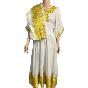 New Ethiopian Habesha Dress - ጥበብ