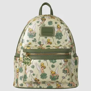 Tinker Bell Clover All-Over Print Mini Backpack