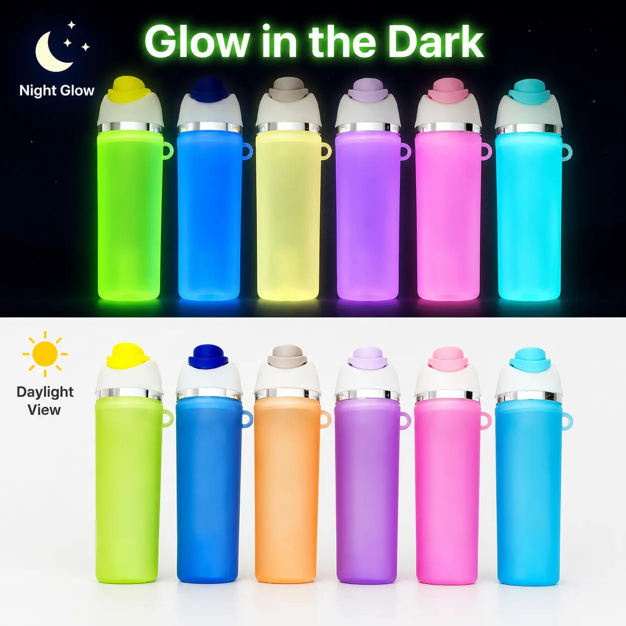 New Luminous Mini Keychains & Ice Patterned Marble Keychain Sets 36pcs & 28pcs Cartoon Themes Ideal for DIY Enthusiasts and Gift Giving summerwins