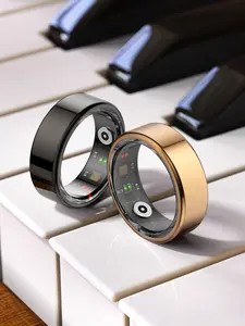 Stainless Steel Smart Ring, Multifunctional Smart Connection Ring, Waterproof High Tech Sports Ring, Fashionable Wearable Device for Men & Women, Smart Wearable Devices