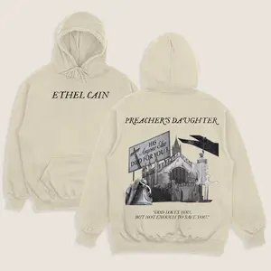 Retro "God Loves You But Not Enough To Save You" Ethal Cain Hoodie, Ethal Cain Sun Bleached Flies 90s Vintage Shirt, Ethal Cain Fan Gift