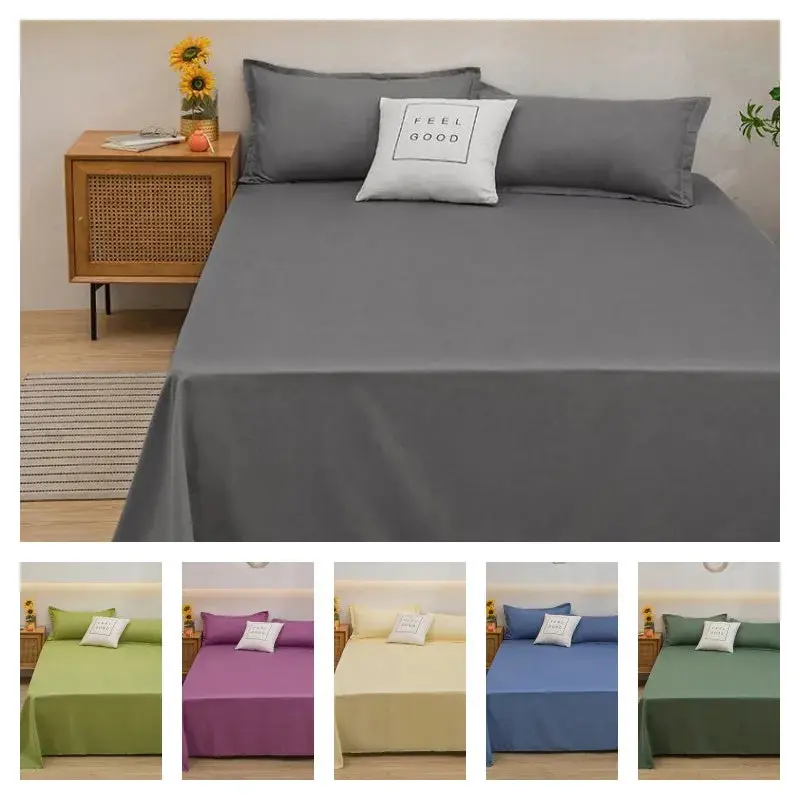 1 pc Bed Flat Sheet for Double Bed