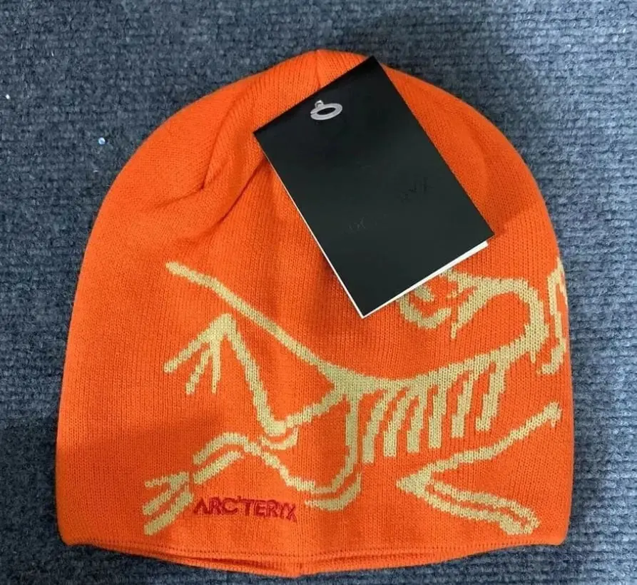 Arc'teryx Bird Head Knit Beanie for Men Women, Warm Stretch Knit Winter Toque, Soft Comfortable Acrylic Fabric, Outdoor Hiking Skiing Snow Sports Hat, Lightweight Cold Weather Cap, Casual Streetwear and Everyday Fashion Accessory
