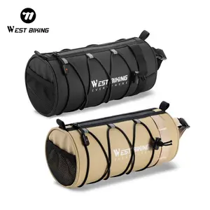 WEST BIKING TPU Waterproof Bicycle Bag Mountain Road Bike Shoulder Bag Multifunctional Reflective Bicycle Handlebar Bag