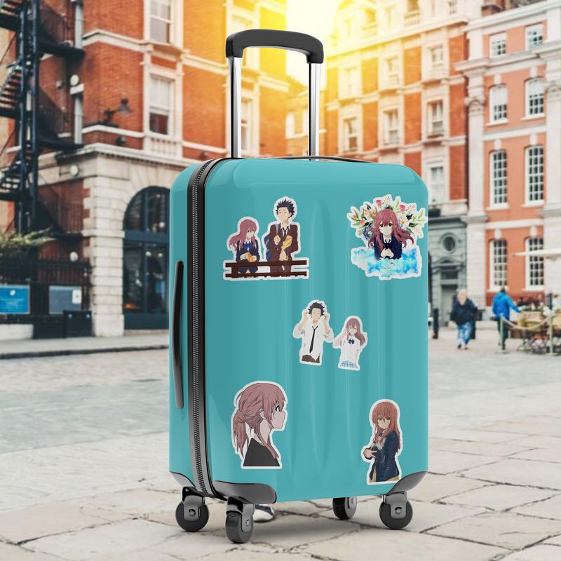 Stickers Pack 20 Pcs A Water Bumper Silent Bottle Colorful  Aesthetic Voice Bike  Car Skateboard Laptop Waterproof Guitar Vinyl Luggage