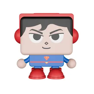 DC Comics Superman Boombot - Collectible Superman Figure with Interactive Sound Effects