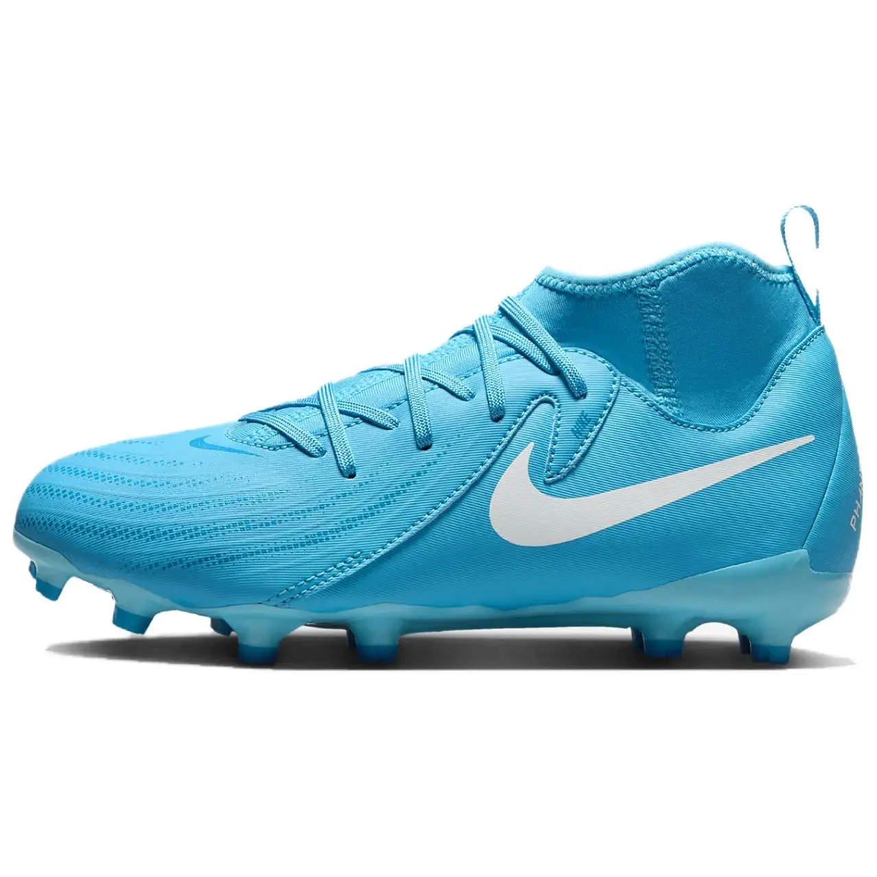 Nike Phantom Luna 2 Academy AG Blue Fury White Comfort Lightweight Soccer Cleats Unisex FJ2585-400